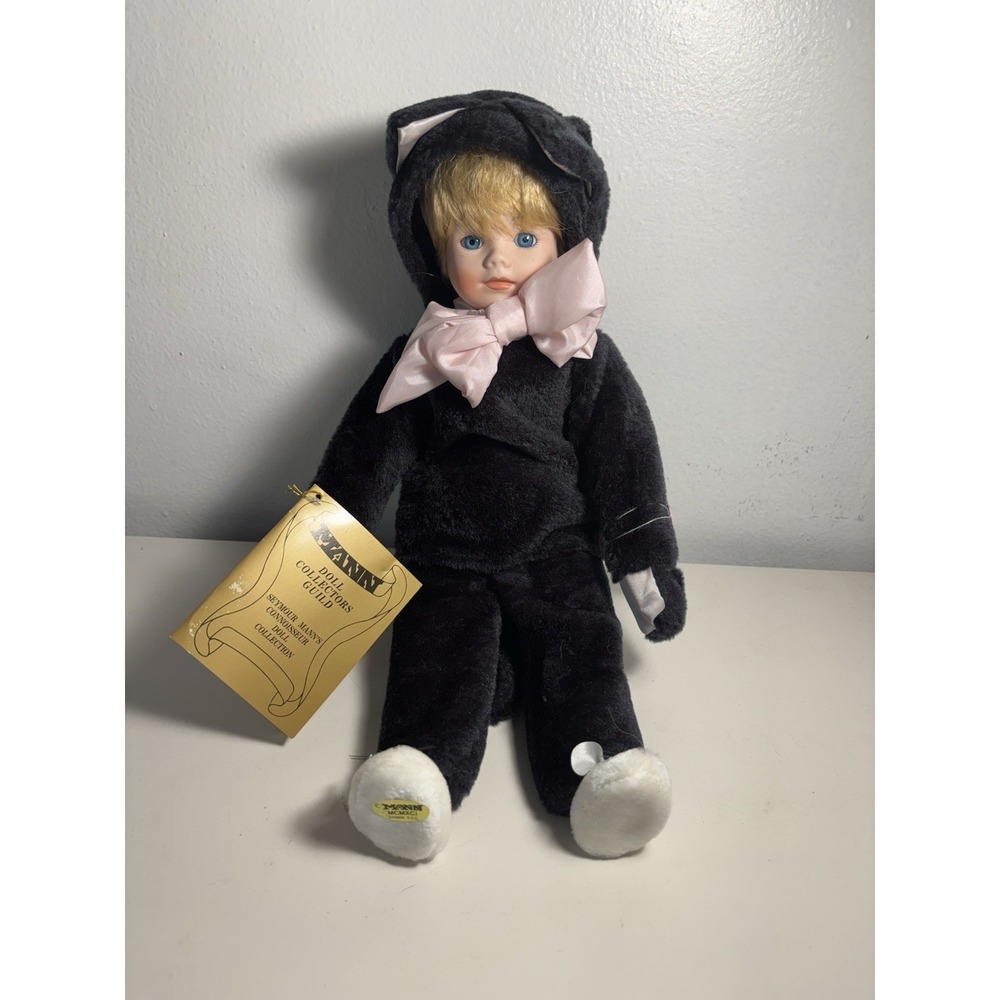 Seymour Mann Collector Katie Doll, Blonde Hair, Cat Costume/Pajamas, See Pics